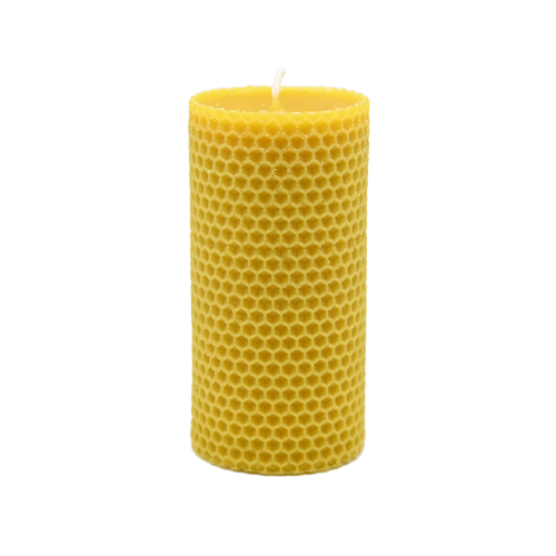 Handmade 100% beeswax candle